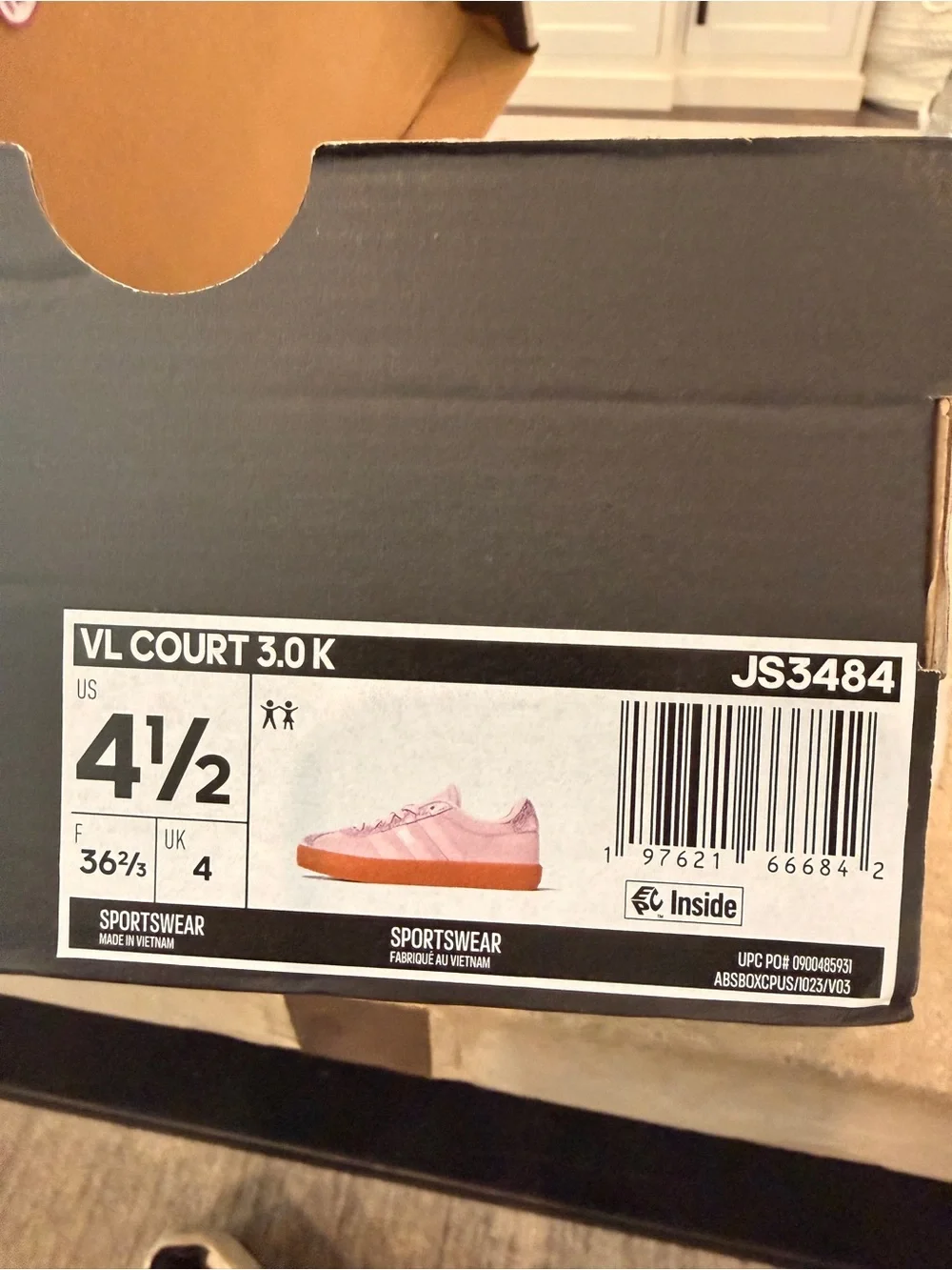 Adidas VL Court 3.0 Kids New in Box!